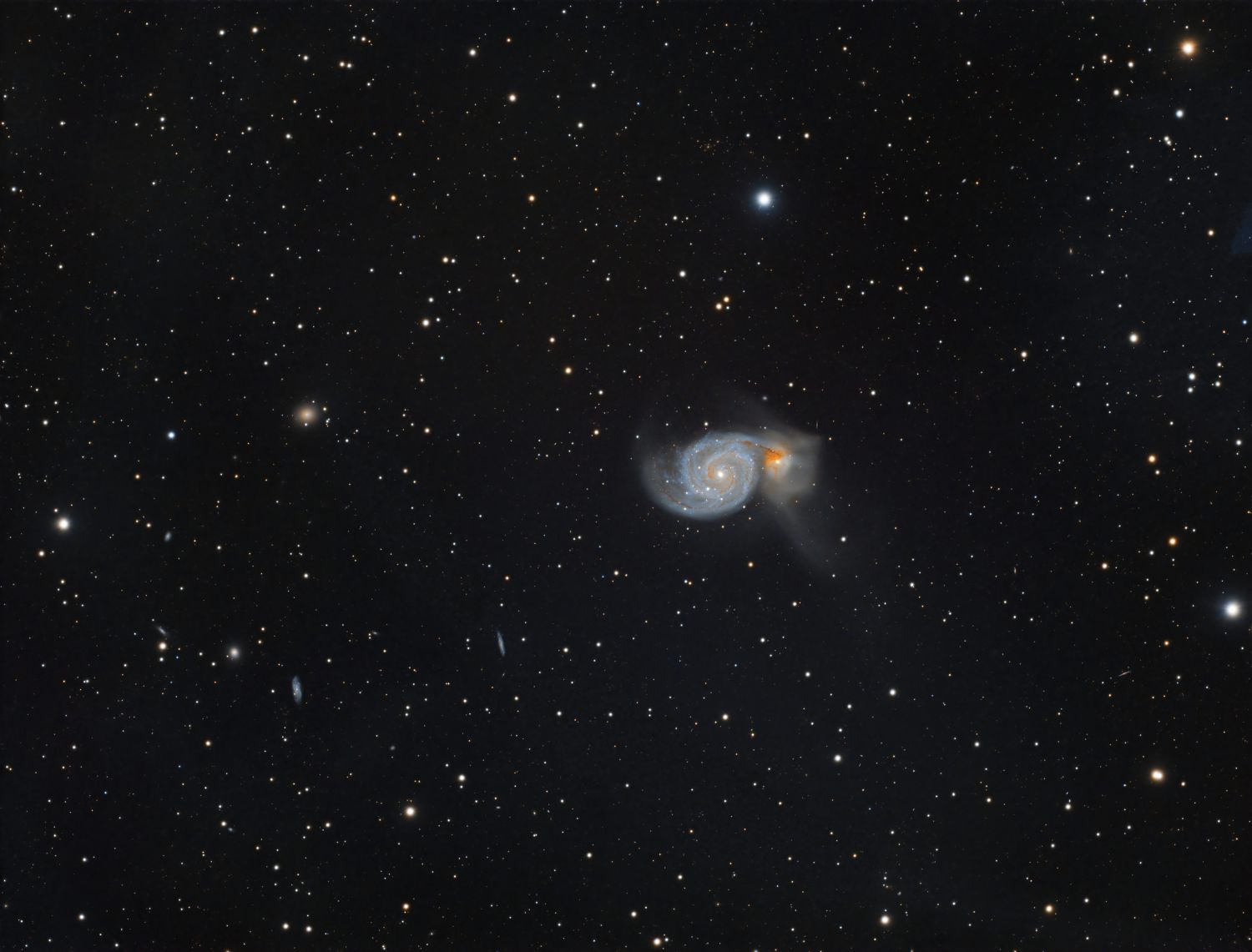 M51 Galaksija Vrtinec
