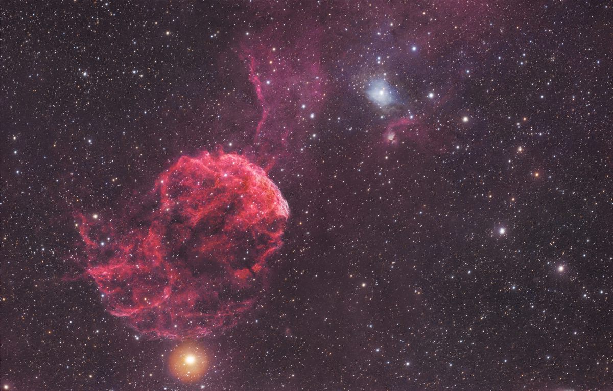 IC443 Meglica Meduza (The Jellyfish Nebula)