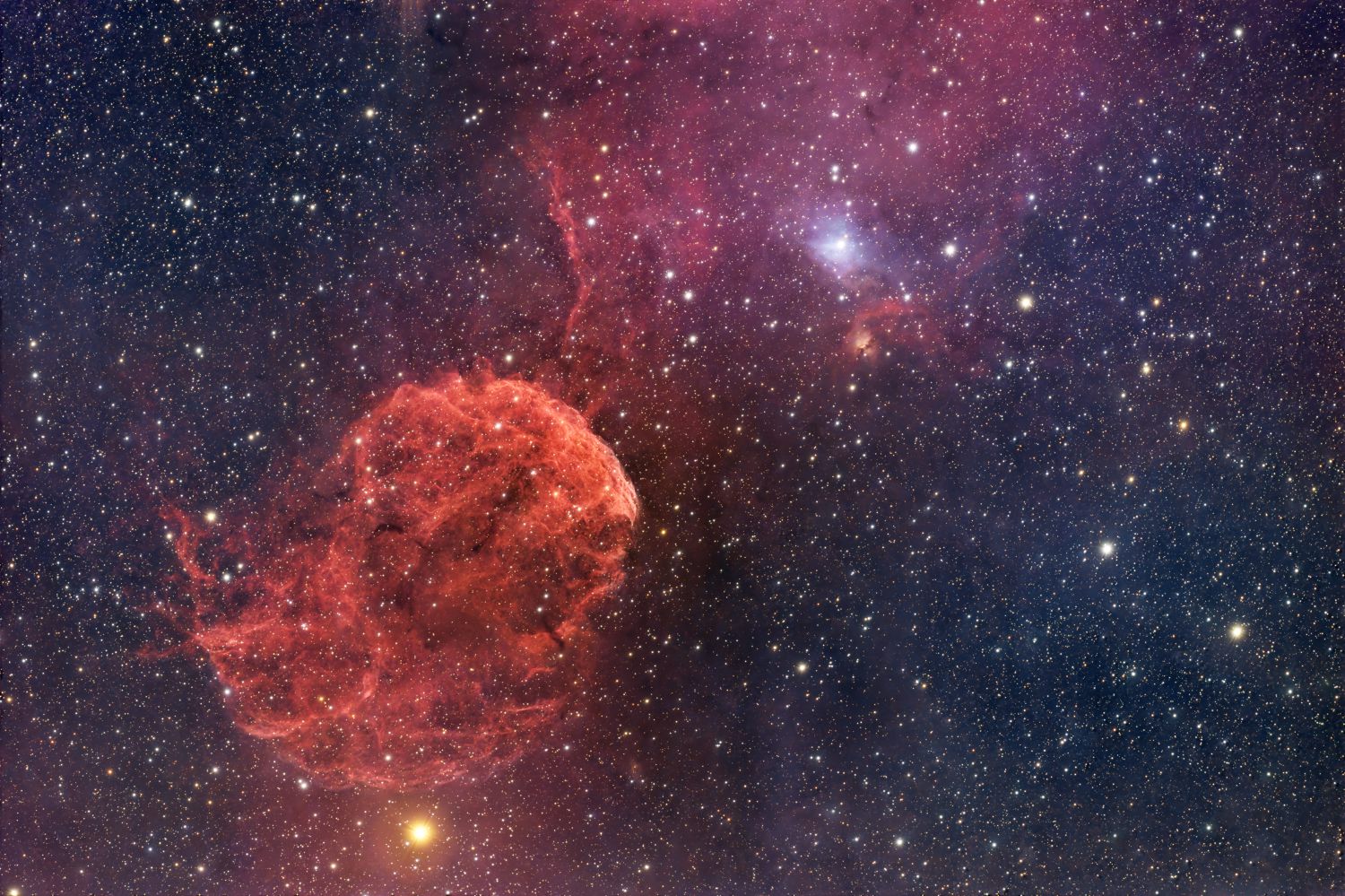 IC443 Meglica Meduza (The Jellyfish Nebula)