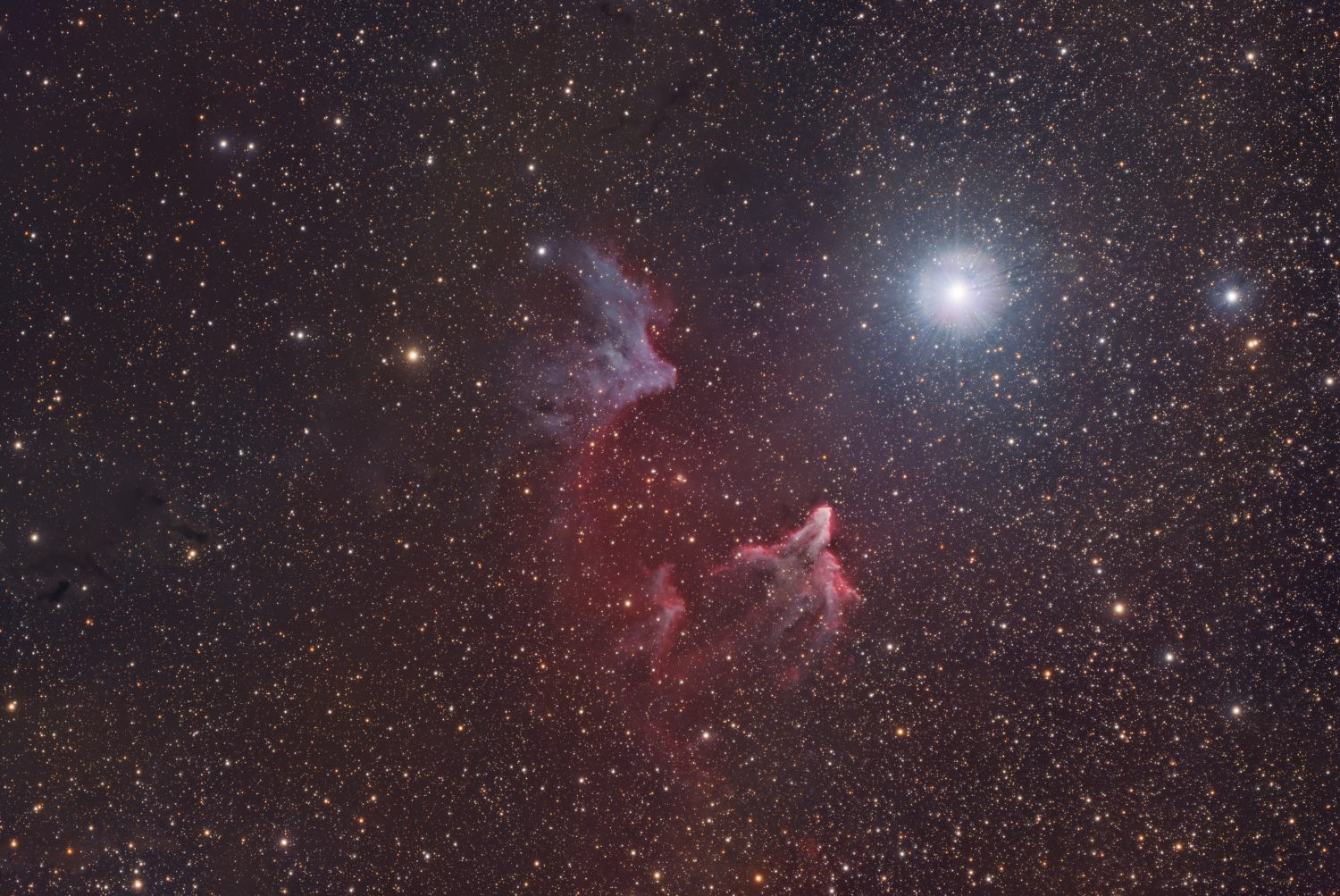 IC 63 - Duh Kasiopeje (The Ghost of Cassiopeia)