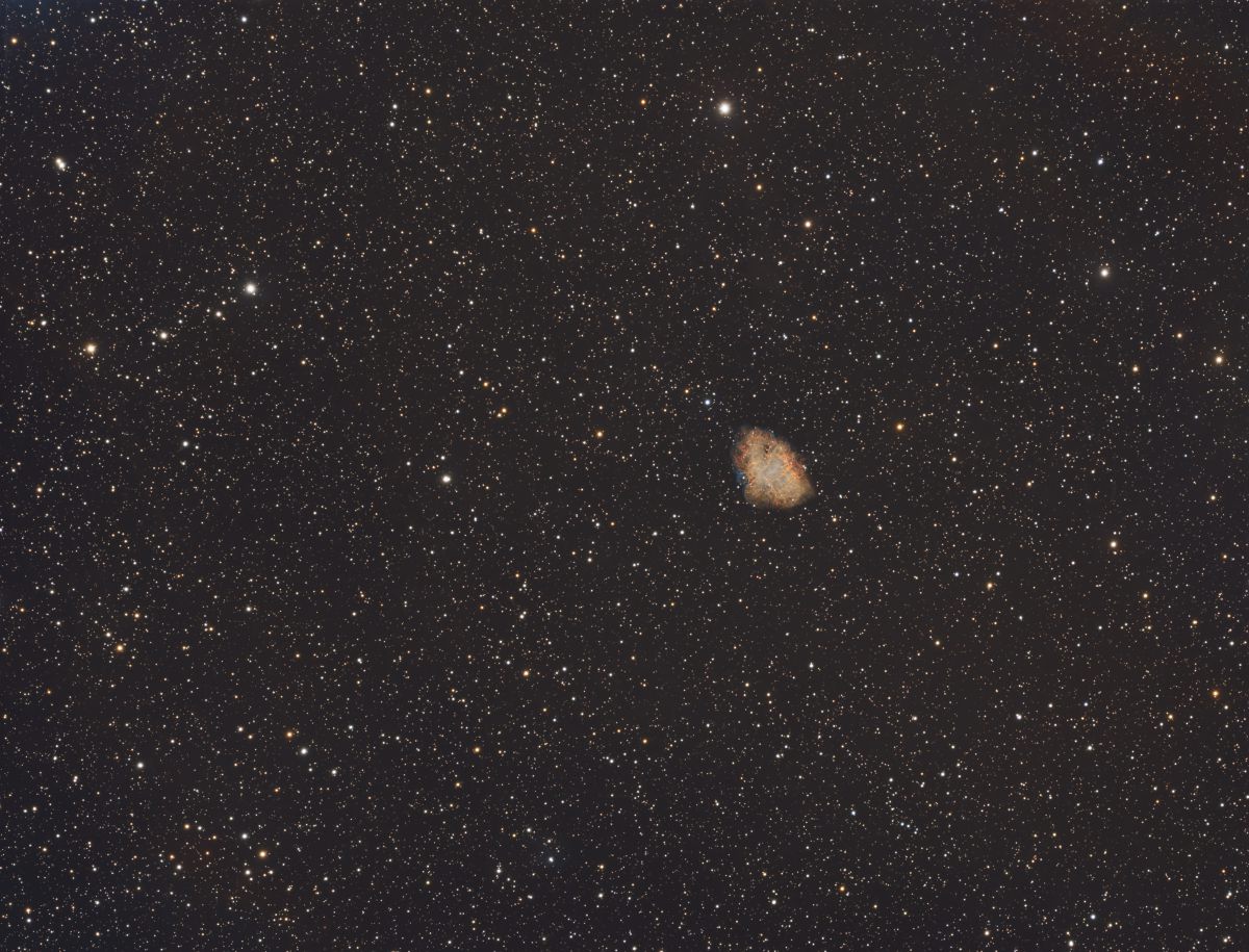 M1 (Messier 1) - Rakova meglica (Crab nebula)