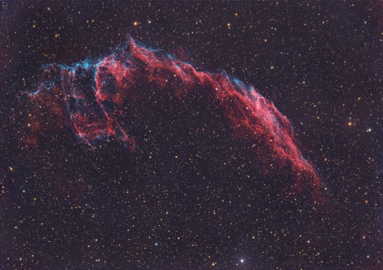 NGC 6992 - Meglica Tenčica (The Eastern Veil Nebula)