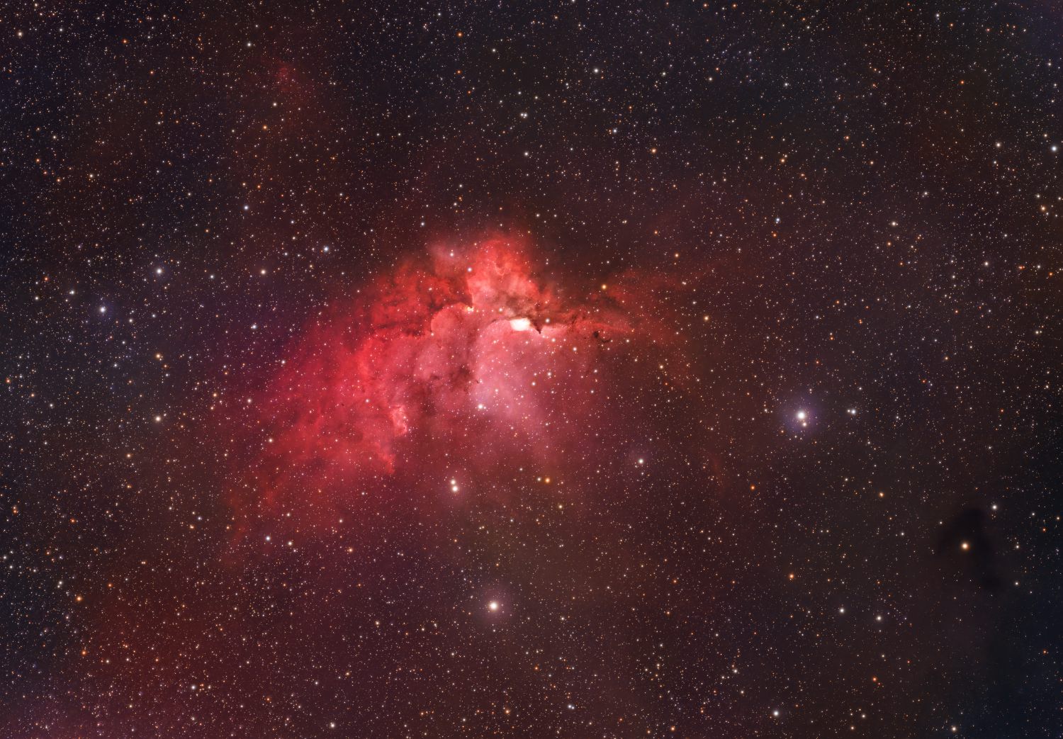 NGC 281 - Meglica Pacman (The Pacman Nebula)